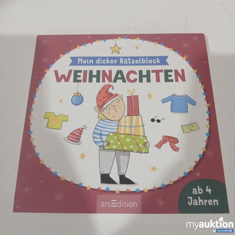 Artikel Nr. 984374 Artikel Nr. 984374: arsEdition Mein dicker Rätselblock WEIHNACHTEN