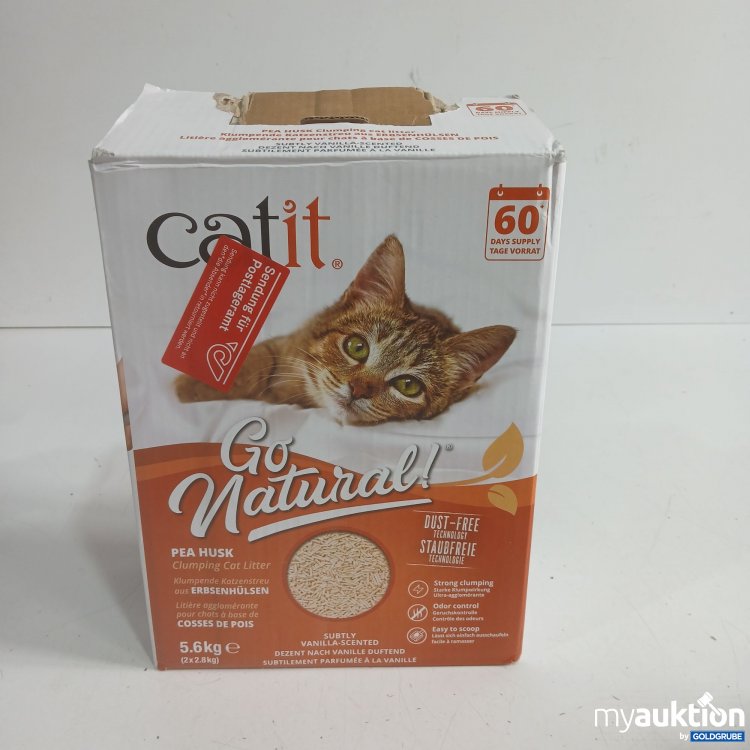 Artikel Nr. 990374: Cat it Go natural Clumping Cat Litter 5,6kg 