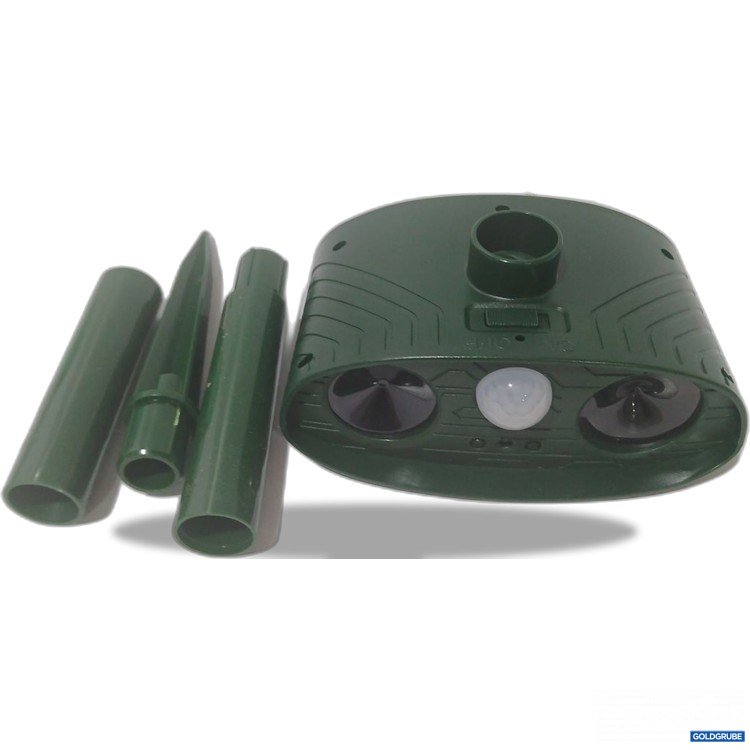 Artikel Nr. 993374 Artikel Nr. 993374: BS-QGK Ultrasonic Solar Power Rechargeable Garden Repeller Bewegungsmelder