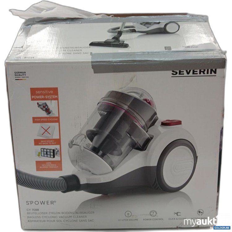 Artikel Nr. 447375 Artikel Nr. 447375: SEVERIN S'POWER CY 7088 Bodenstaubsauger