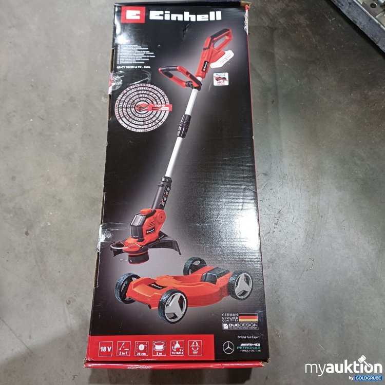 Artikel Nr. 467375 Artikel Nr. 467375: Einhell Akku-Rasentrimmer GE-CT 18/28 l i TC Solo