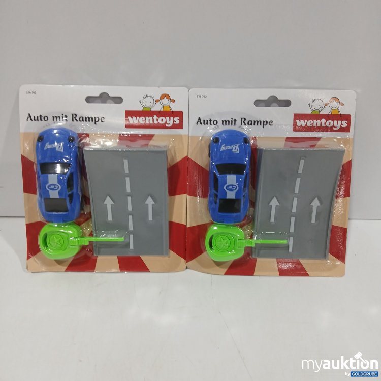 Artikel Nr. 523375: Wentoys Auto mit Rampe 2er Set