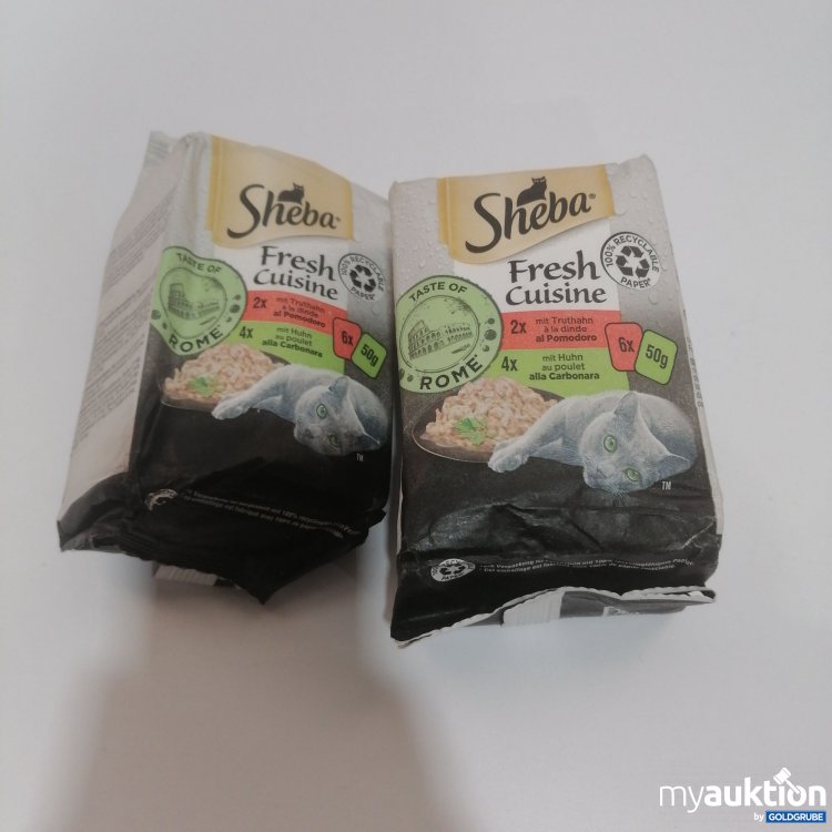 Artikel Nr. 780375 Artikel Nr. 780375: Sheba Katzenfutter 2er Pack x 6 Stück x 50g