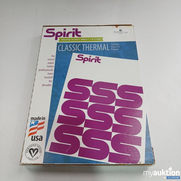 Artikel Nr. 805375 Artikel Nr. 805375: Classic ReproFx Spirit 11 Thermal Trandfer Tattoo Paper 100 Blatt