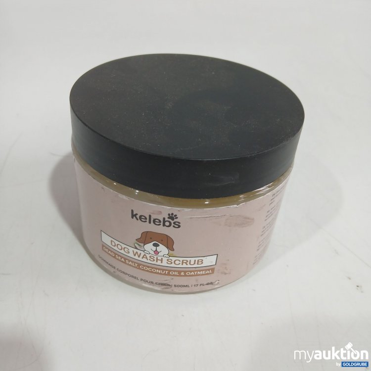 Artikel Nr. 866375: Kelebs Dog Wash Scrub Dead Sea Salt, Coconut Oil & Oatmeal 500ml
