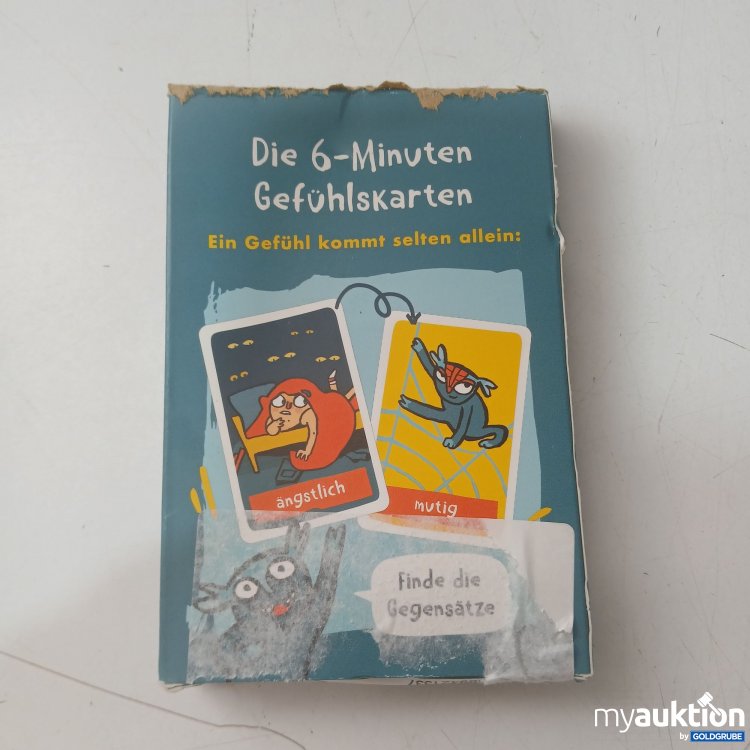 Artikel Nr. 933375 Artikel Nr. 933375: Spielkarten "Die 6-Minuten Gefühlskarten"