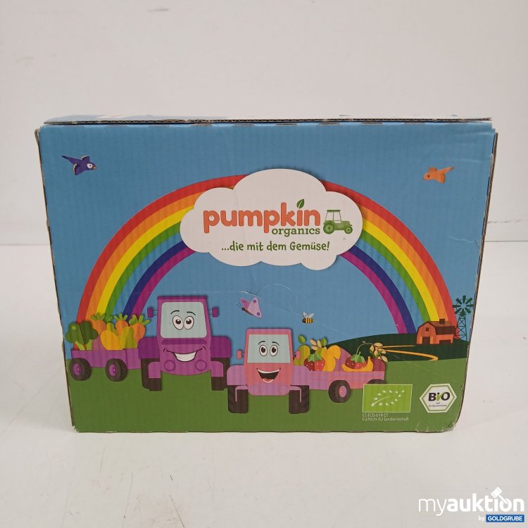 Artikel Nr. 956375: Pumpkin Bio Quetschie Süßkartoffeln, Reis?Birne,Blaubeeren 100g x8stk 