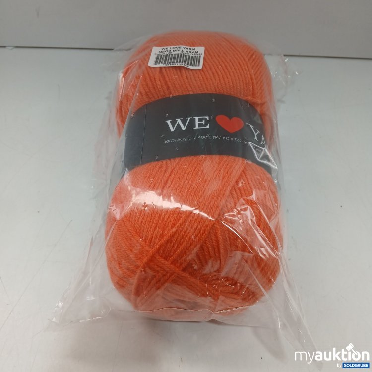 Artikel Nr. 971375 Artikel Nr. 971375: Mega Ball Aran We Love Yarn 400g Neon Orange