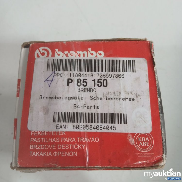 Artikel Nr. 996375 Artikel Nr. 996375: Brembo Bremsbeläge P 85 150