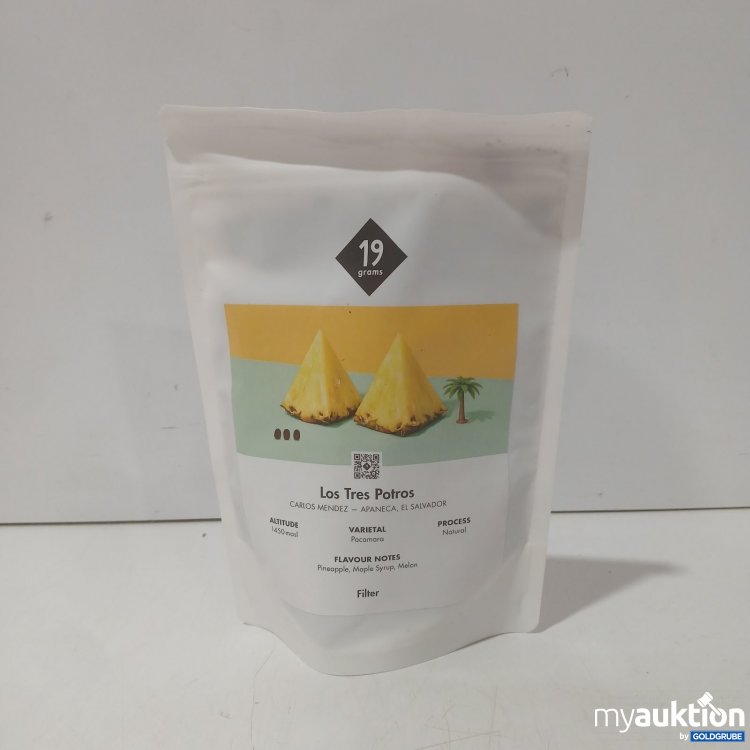 Artikel Nr. 469376: 19 grams Los Tres Potros Röstkaffee 250g