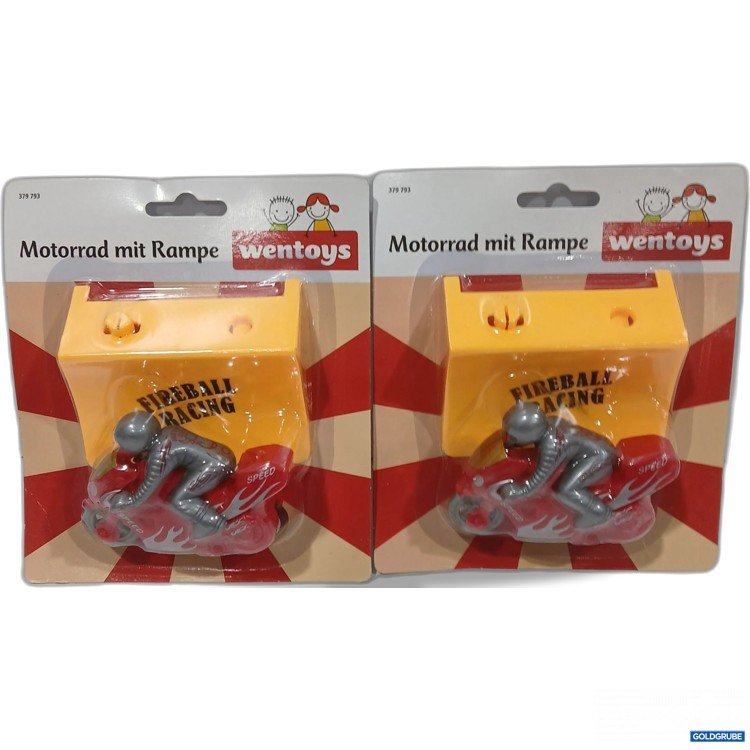 Artikel Nr. 523376 Artikel Nr. 523376: Wentoys Motorrad mit Rampe 2er Set