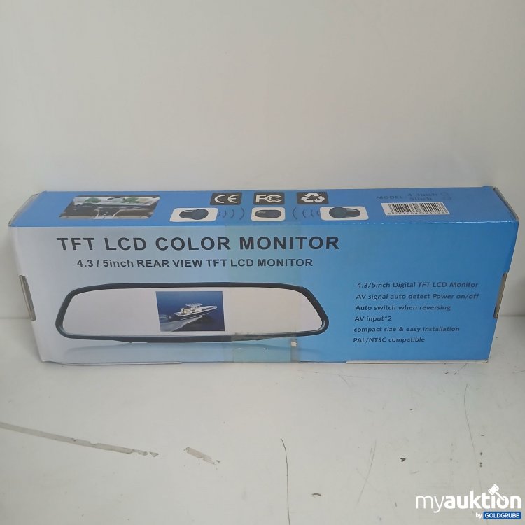 Artikel Nr. 813376 Artikel Nr. 813376: 4.3" TFT LCD Rückspiegelmonitor