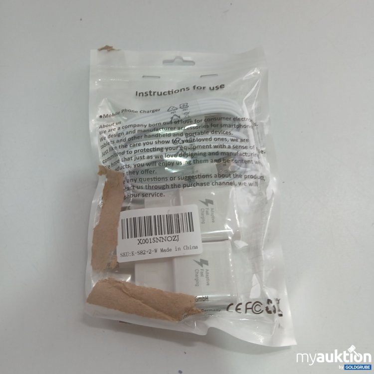 Artikel Nr. 825376 Artikel Nr. 825376: Ladegerät Schnellladung für Samsung Handy, (2-Pack)