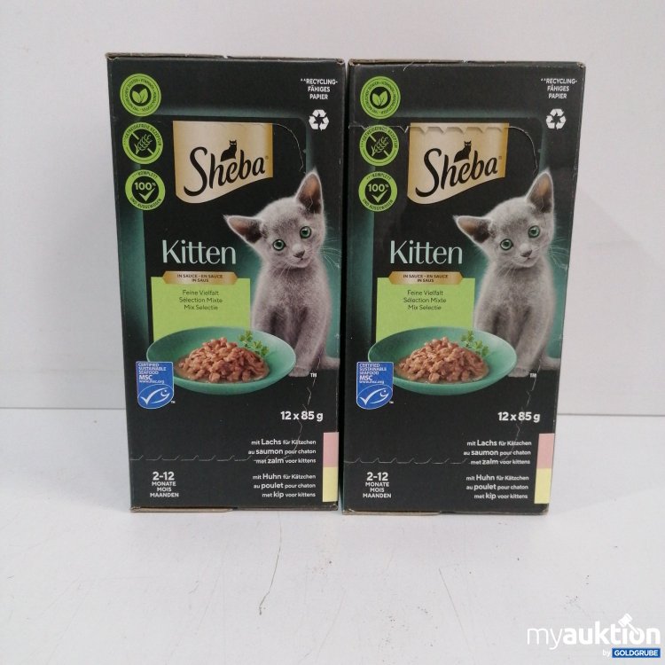 Artikel Nr. 844376: Sheba Kitten feine Vielfalt 2x12x85g