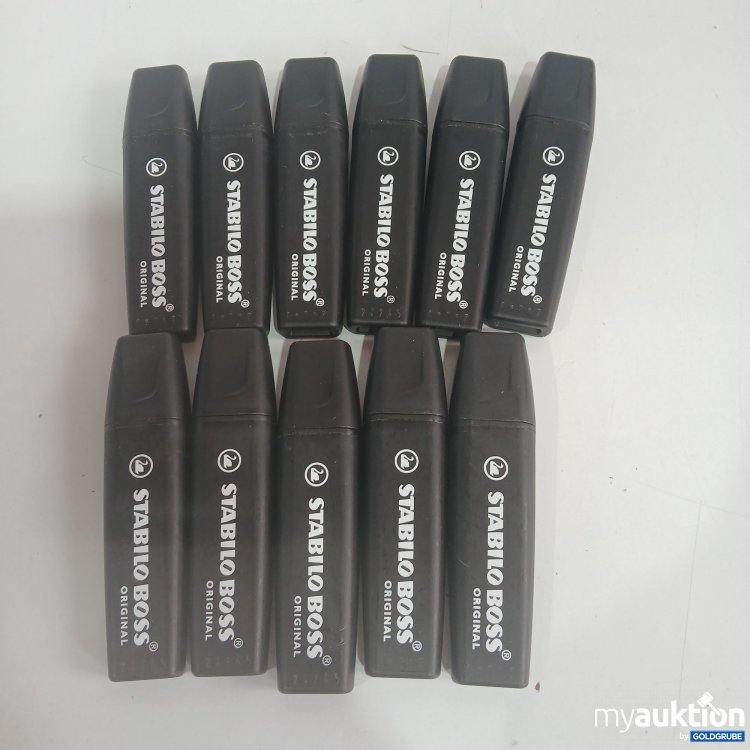 Artikel Nr. 849376: Stabilo Textmarker schwarz 11Stk 