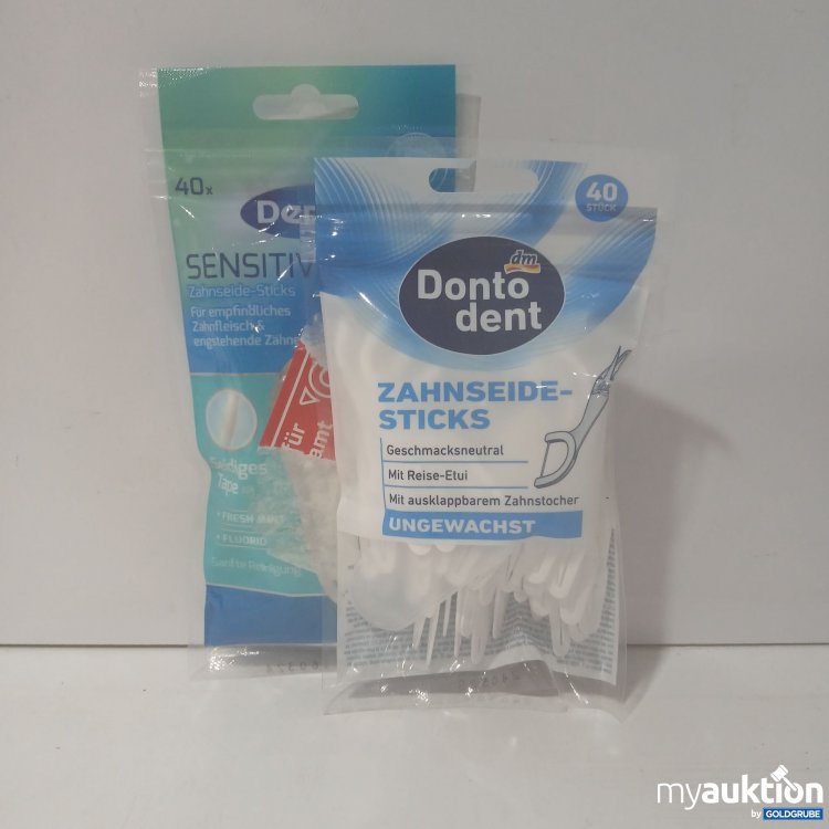 Artikel Nr. 873376 Artikel Nr. 873376: Diverse Zahnseide Sticks 2x 40 Stk.