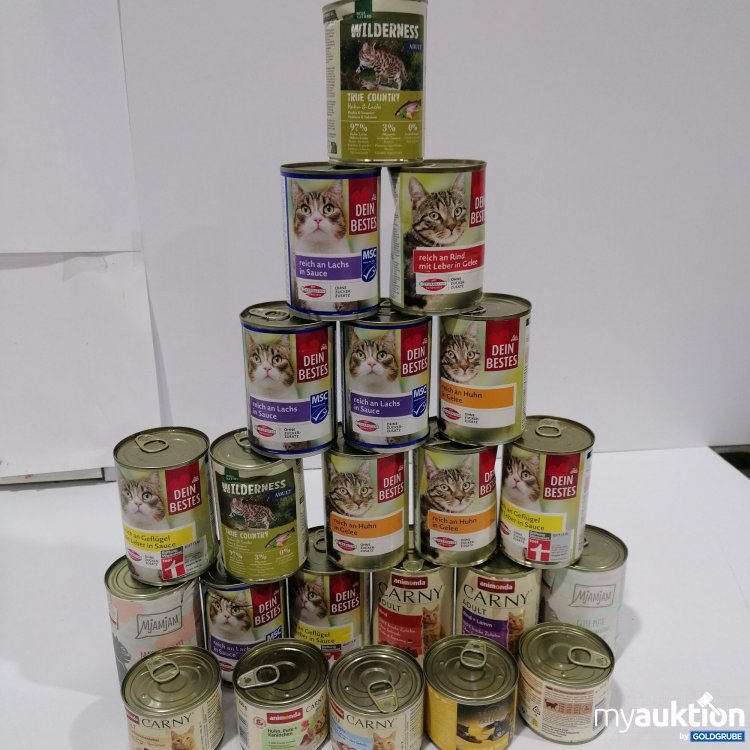 Artikel Nr. 890376: Diverses Katzenfutter 5x200g 17x400g