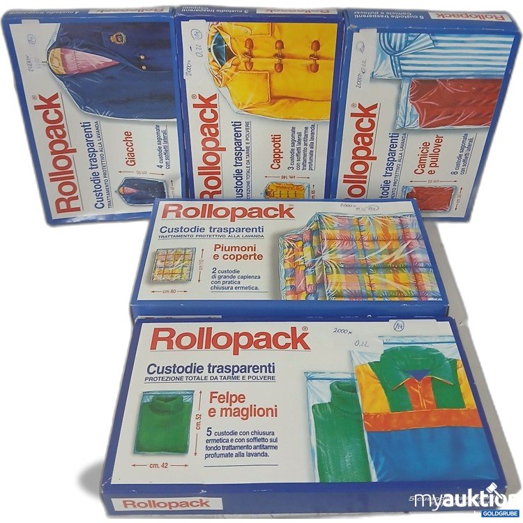 Artikel Nr. 929376: Rollopack Schutzhüllen div. Größen