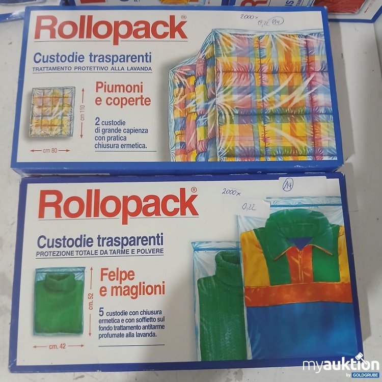 Artikel Nr. 929376: Rollopack Schutzhüllen div. Größen