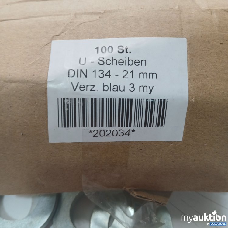 Artikel Nr. 933376 Artikel Nr. 933376: U-Scheiben DIN 134-21mm ca 100Stk