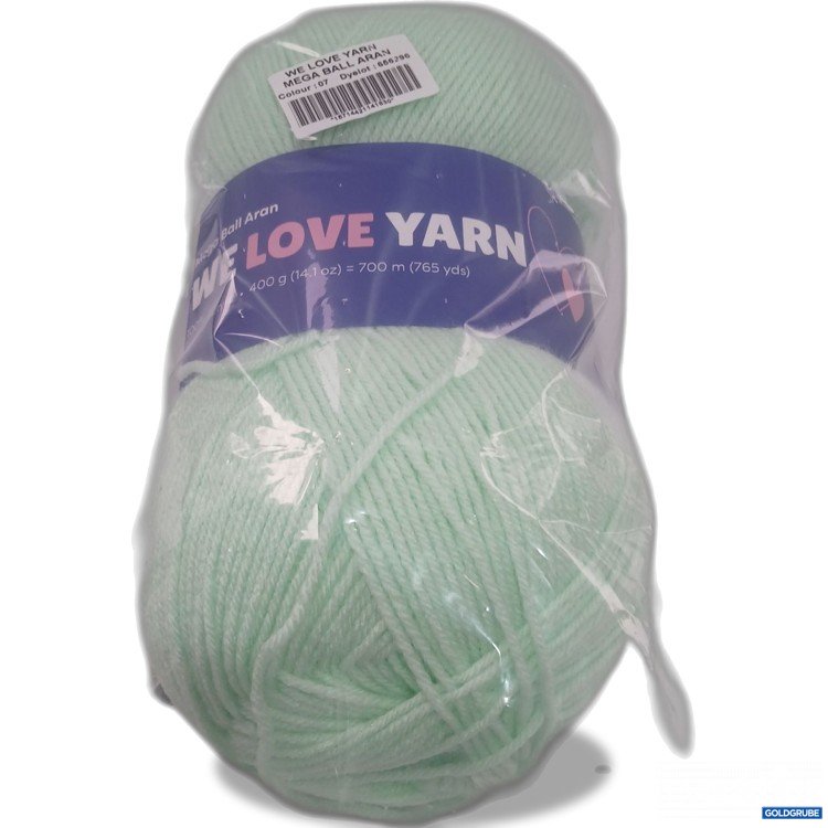 Artikel Nr. 971376 Artikel Nr. 971376: Mega Ball Aran We Love Yarn 400g Mint