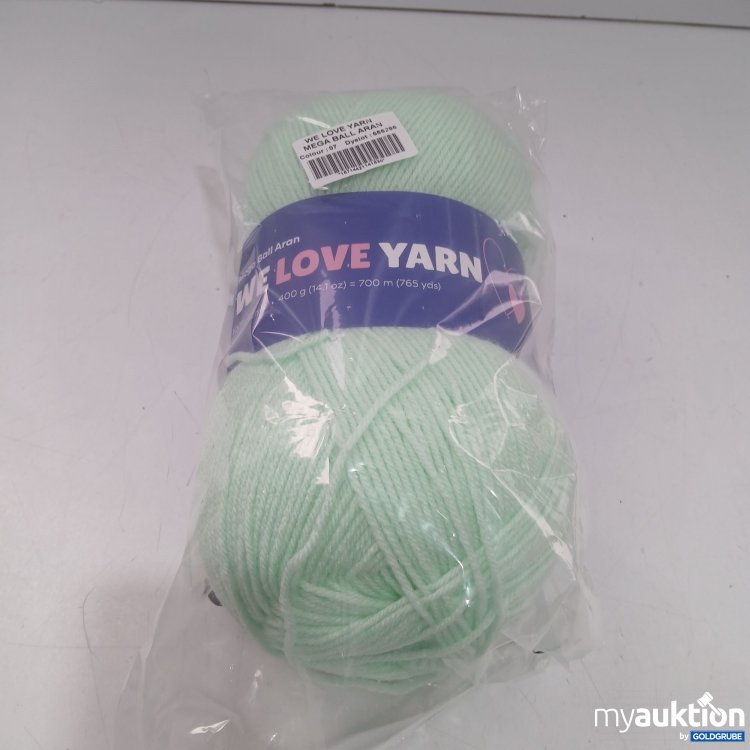 Artikel Nr. 971376 Artikel Nr. 971376: Mega Ball Aran We Love Yarn 400g Mint