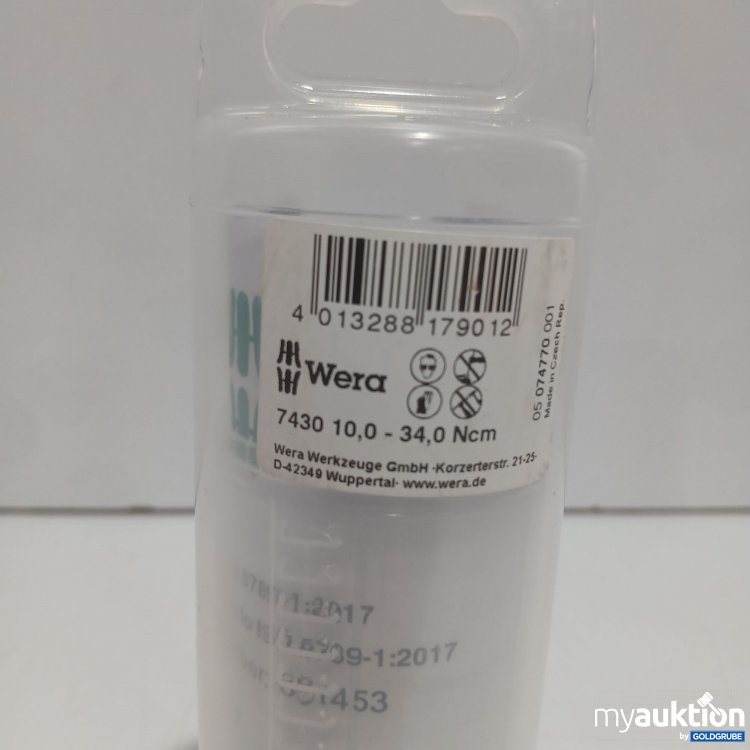 Artikel Nr. 981376: Wera 7430 10,0-34,0 cm 