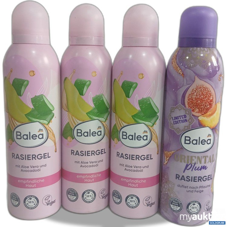 Artikel Nr. 986376 Artikel Nr. 986376: Balea Rasiergel 4x200ml