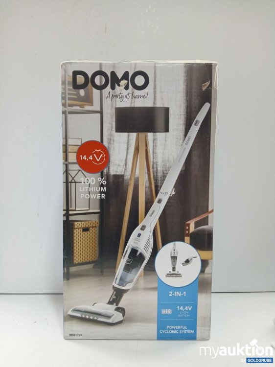 Artikel Nr. 447377 Artikel Nr. 447377: DOMO 2-in-1 Akku-Staubsauger 14,4 V 14.4V