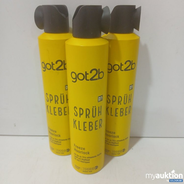 Artikel Nr. 464377: got2b Sprühkleber Freeze Haarspray 3x200ml