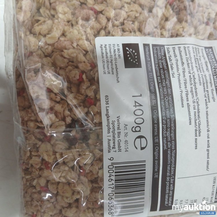 Artikel Nr. 469377: Verival Bio Granola Beeren 1.400 g