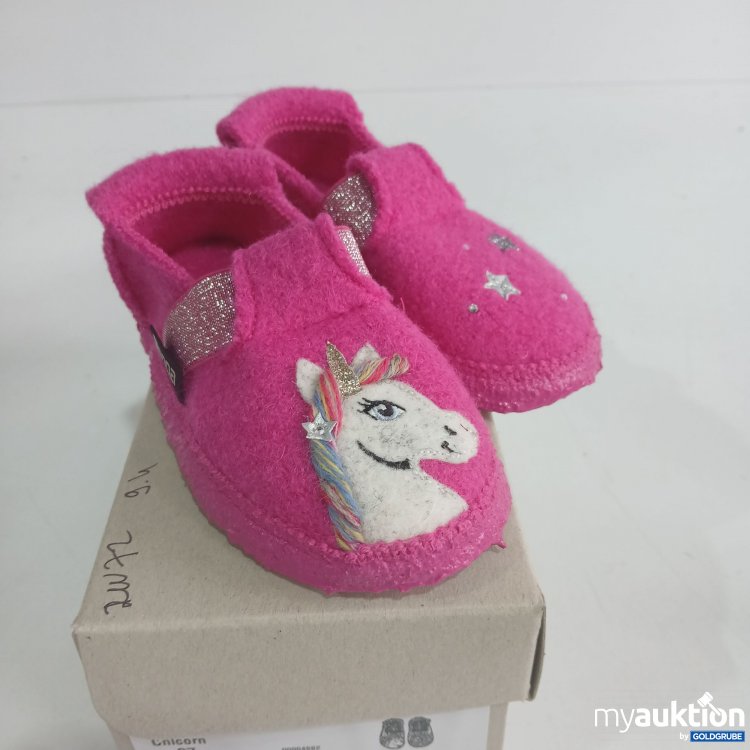 Artikel Nr. 809377: Nanga Kinder Filz Schlapfen unicorn