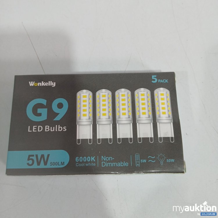 Artikel Nr. 821377 Artikel Nr. 821377: Wunkelly G9 LED Bulbs 5W 5Pack