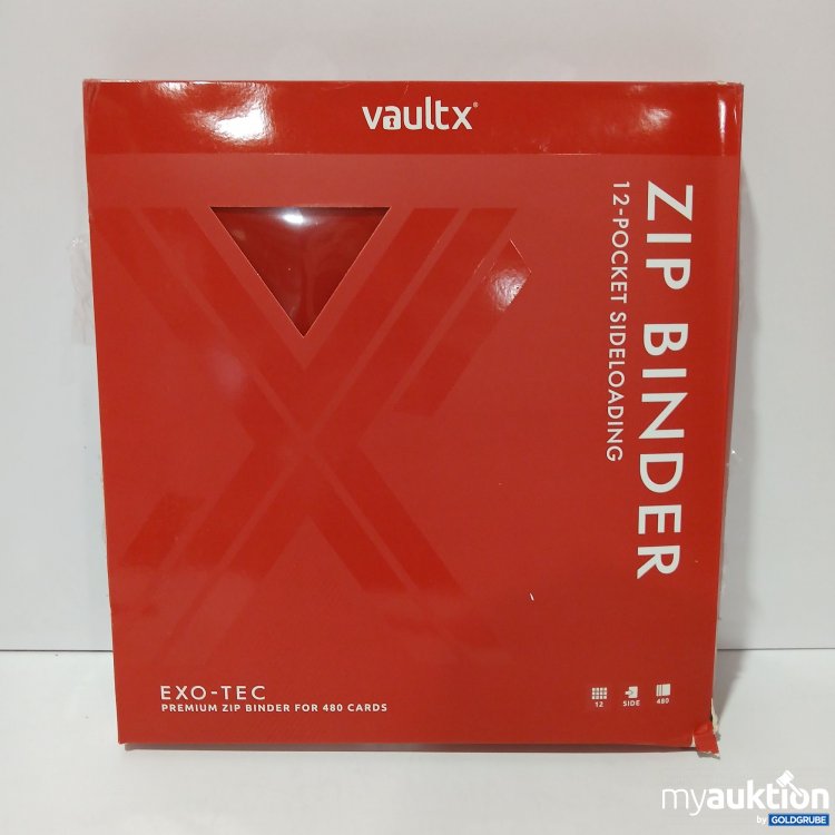 Artikel Nr. 854377 Artikel Nr. 854377: Vaultx Zip Binder Exo-Tec