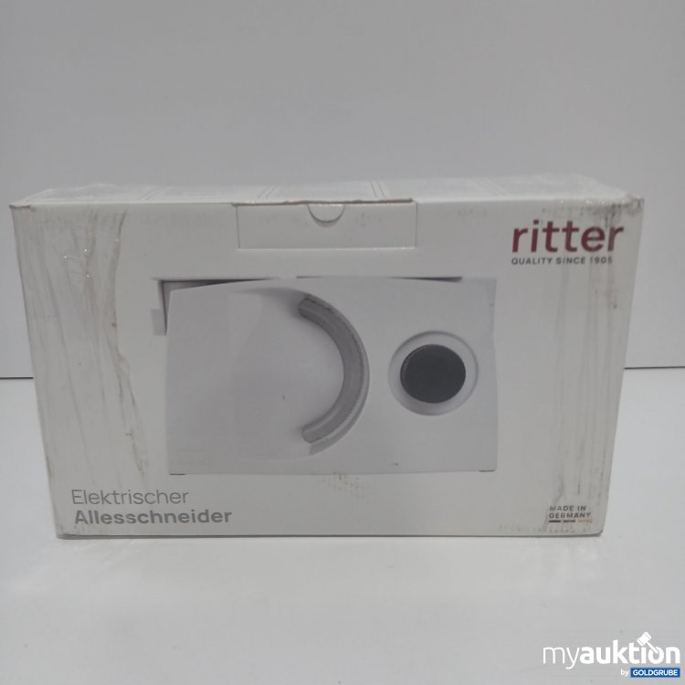 Artikel Nr. 857377 Artikel Nr. 857377: Ritter Elektrischer Allesschneider