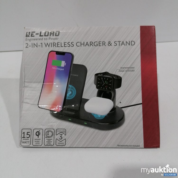 Artikel Nr. 875377: Re-Load 2in1 Wireless Charger & Stand