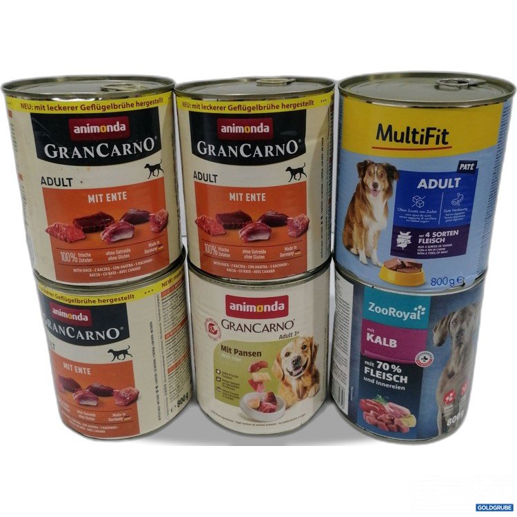 Artikel Nr. 890377: Diverses Hundefutter 6x800g 