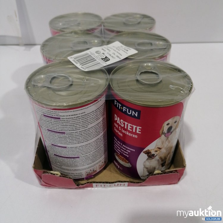 Artikel Nr. 896377: Fit+Fun Pastete mit 5 leckeren Sorten  6x400g