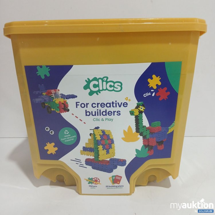 Artikel Nr. 916377: Clics For creative builders Clic&Play 750Pcs