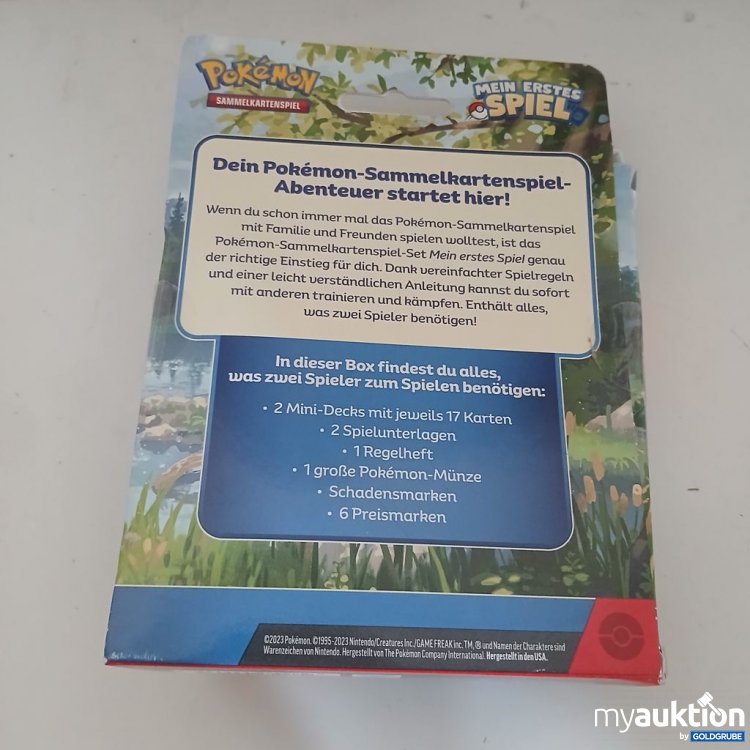 Artikel Nr. 921377: Pokémon Mein erstes Spiel Sammelkartenspiel