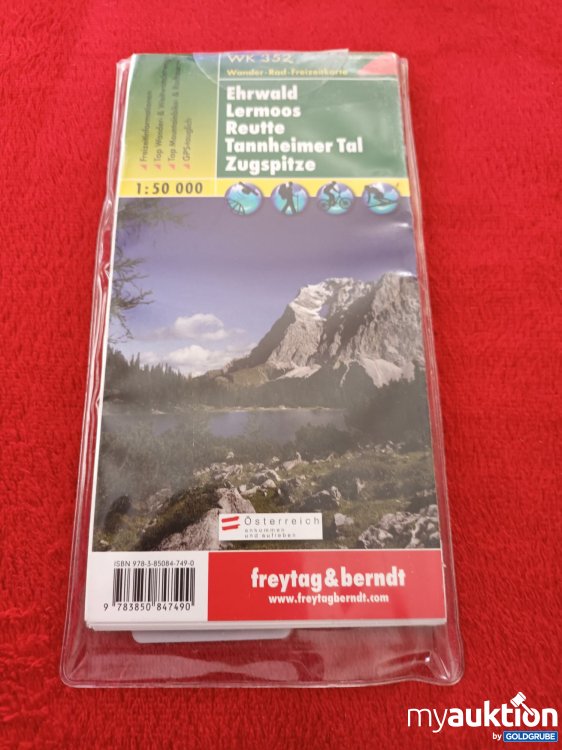 Artikel Nr. 923377: Karte Ehrwald, Lermoos, Reutte, Tannheimer Tal, Zugspitze