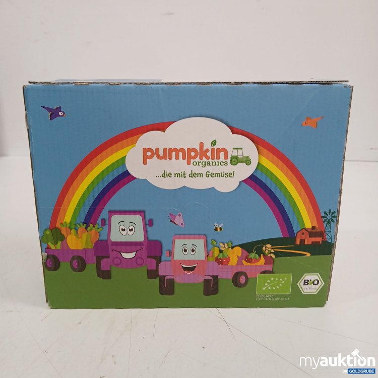 Artikel Nr. 956377: Pumpkin Bio Quetschie Süßkartoffeln, Blaubeeren, Birne, Rote Beete, Hafer 100g x 8stk 