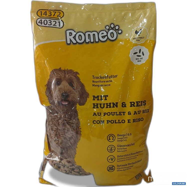 Artikel Nr. 970377: Romeo Trockenfutter mit Huhn & Reis, 10Kg