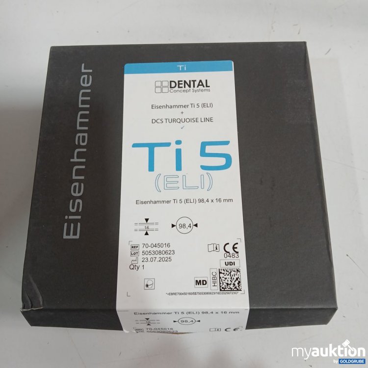 Artikel Nr. 442378: Eisenhammer Ti 5 (ELI) 98,4 x 16 mm