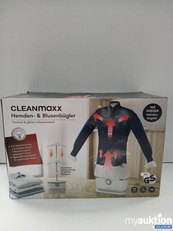 Artikel Nr. 447378 Artikel Nr. 447378: CLEANmaxx Hemden- & Blusenbügler