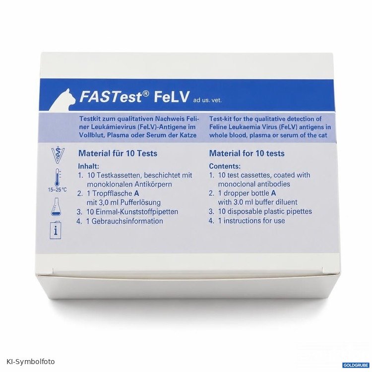 Artikel Nr. 466378 Artikel Nr. 466378: FASTest FeLV Testkit für 10 Tests