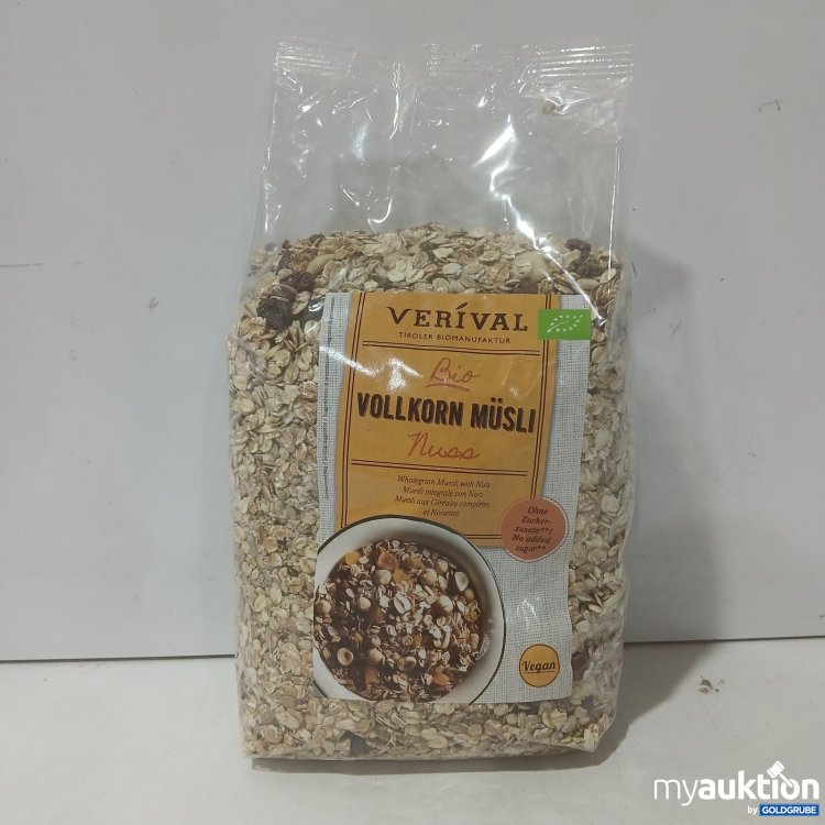 Artikel Nr. 469378: Verival Bio Vollkorn Müsli Nuss 1500 g
