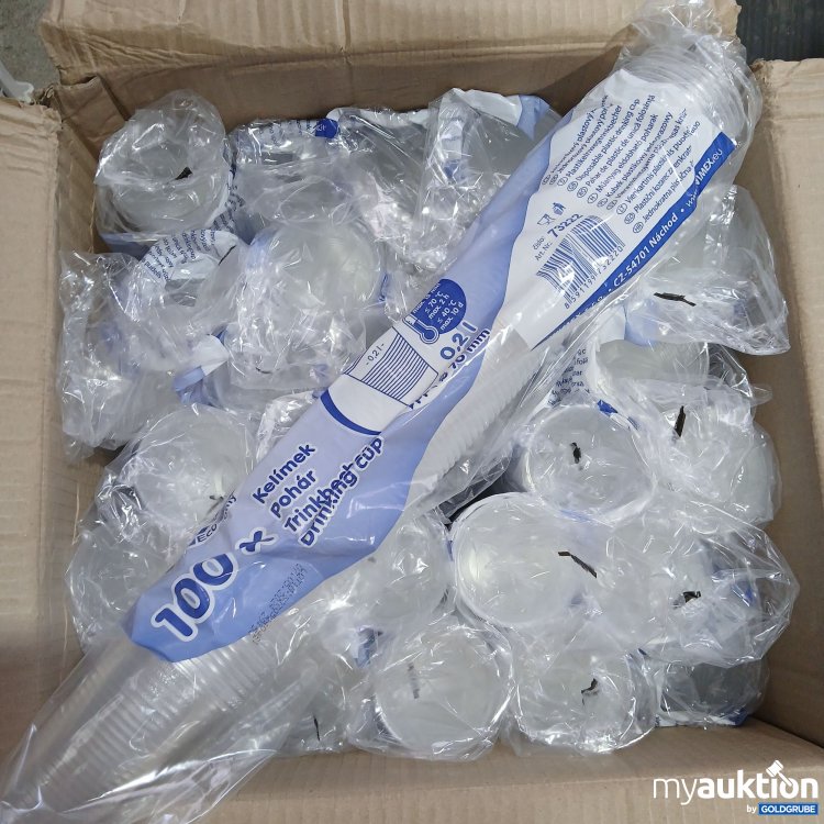 Artikel Nr. 521378 Artikel Nr. 521378: Plastik Trinkbecher 200ml 30x100Stk