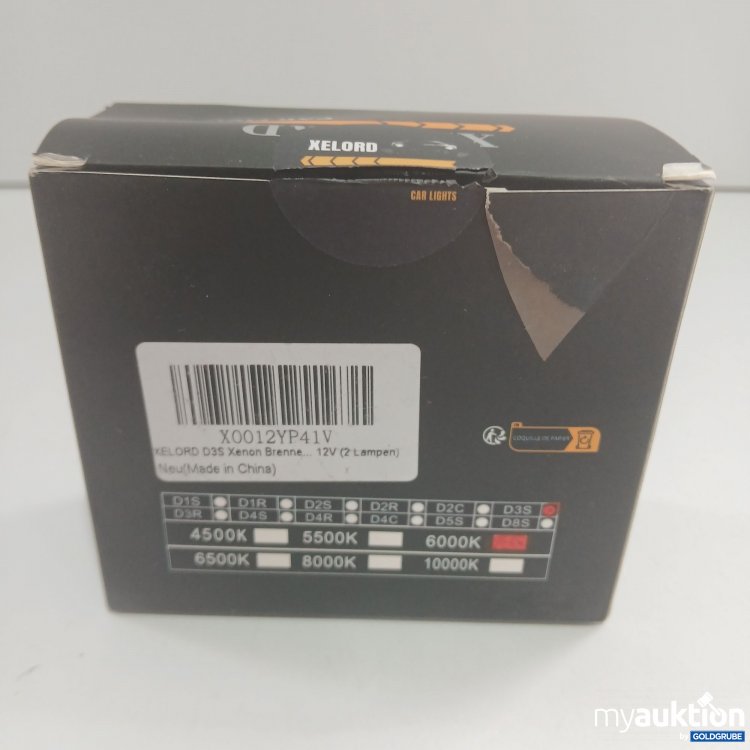 Artikel Nr. 825378: Xelord Car Light D3S 12V 2x