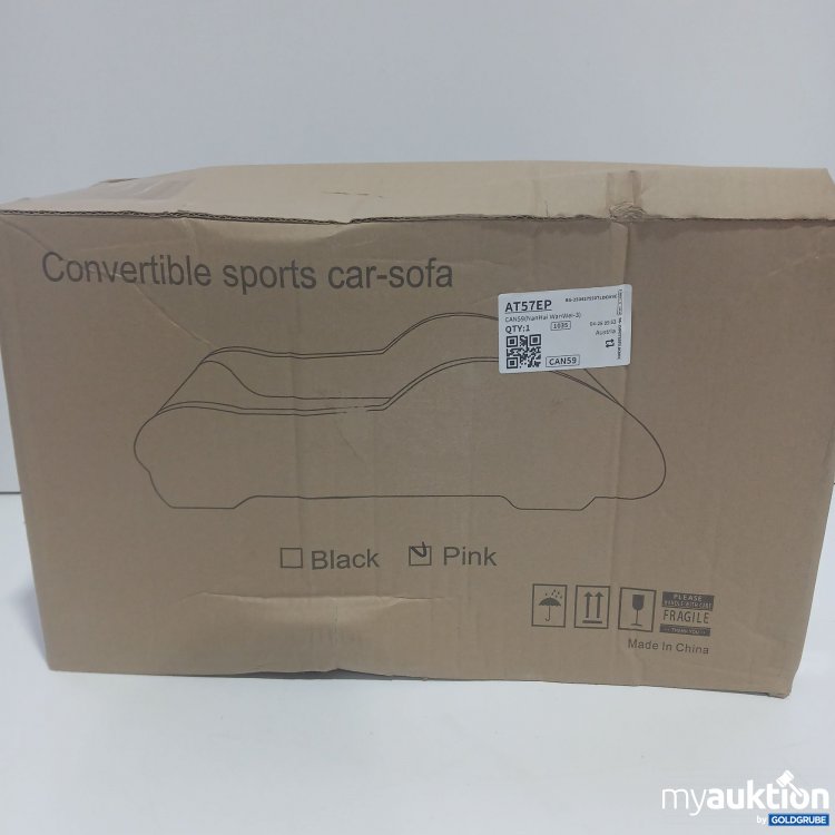 Artikel Nr. 857378 Artikel Nr. 857378: Convertible Sports Car-Sofa Pink